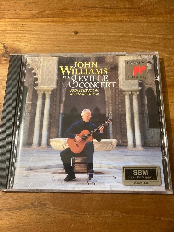John Williams - The Seville concert (SBM / Sony), Cd's en Dvd's, Cd's | Klassiek, Zo goed als nieuw, Orkest of Ballet, Classicisme