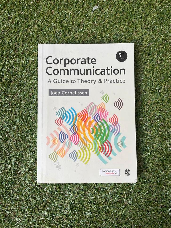 Corporate Communication - Joep Cornelissen, Boeken, Studieboeken en Cursussen, Gelezen, HBO, Gamma, Ophalen of Verzenden