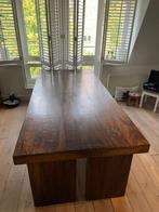 Sheesham Houten Eettafel - Robuust & Stijlvol, Huis en Inrichting, Tafels | Eettafels, Ophalen, Gebruikt, 100 tot 150 cm, 200 cm of meer