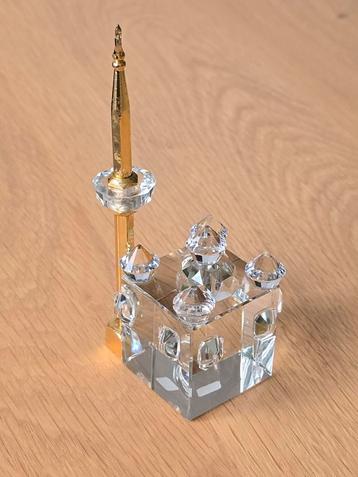 Vintage antieke grote Swarovksi Moskee / minaret €39!!! beschikbaar voor biedingen