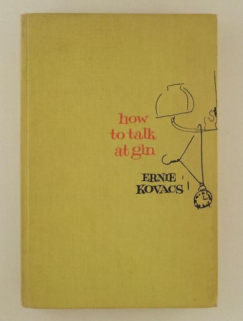 Kovacs, Ernie - How to talk at gin, Boeken, Sportboeken, Gelezen, Denksport, Verzenden