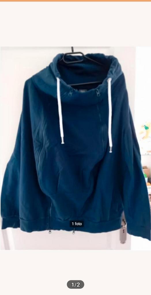 Zwangerschap vest blauw maat, Kleding | Dames, Positiekleding, Zo goed als nieuw, Trui of Vest, Maat 38/40 (M), Blauw, Ophalen of Verzenden