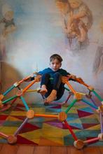 Klimrek (hout) 160cm doorsnee lily & river dome, Ophalen of Verzenden, Gebruikt, Overige typen