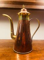 Koperen koffiepot, Ophalen