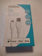 Nieuwe Ipfone oplaadkabel 1 meter lang, Ophalen of Verzenden, Nieuw, Apple iPhone