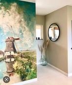 Fotobehang Oude Meesters Molen Poldervaart Rijksmuseum NIEUW, Huis en Inrichting, Stoffering | Behang, Ophalen of Verzenden, Minder dan 10 m²