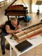Pianostemmer- Concertstemmer, Verzenden, Zo goed als nieuw, Zwart, Vleugel