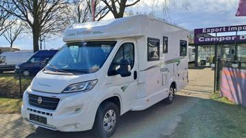 Luxe Eura-mobil- Forster  met grote rondzit en 2 x elec. hef beschikbaar voor biedingen