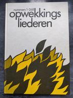 Opwekkingsliederen nummers 1-268, Muziek en Instrumenten, Bladmuziek, Gebruikt, Piano, Ophalen of Verzenden, Thema