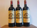 3 flessen Ch. Angélus 1999 St. Emilion 1er Grand Cru Classé, Frankrijk, Ophalen of Verzenden, Zo goed als nieuw, Rode wijn