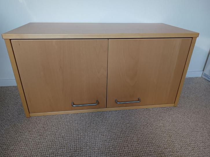 Ikea wandkast Effektiv beuken, Huis en Inrichting, Kasten | Wandmeubels, Minder dan 100 cm, Minder dan 150 cm, 25 tot 50 cm, Ophalen