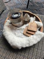 Dienblad mwt toebehoren, Huis en Inrichting, Woonaccessoires | Dienbladen, Ophalen, Zo goed als nieuw, Hout