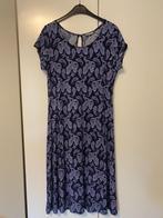 Blauwe midi- jurk Paisley motief No Man's land, Maat 38/40 (M), Blauw, Ophalen of Verzenden, Zo goed als nieuw