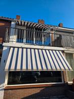 Twee zonneschermen, 3.25m breed, 150 tot 300 cm, Ophalen of Verzenden, Gebruikt