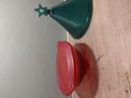 Eleganzia schaal met deksel en kerstboomdeksel, Huis en Inrichting, Keuken | Tupperware, Ophalen of Verzenden, Zo goed als nieuw