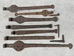 antieke hengen, oud smeedwerk, Antiek en Kunst, Ophalen of Verzenden