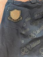 La Valencio rijbroek Glitter Navy 40 zgan, Dieren en Toebehoren, Paardrijkleding, Ophalen of Verzenden, Zo goed als nieuw, Dressuur