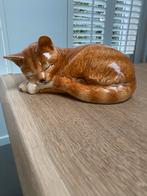 Prachtige grote porseleinen poes Goebel, Ophalen of Verzenden, Zo goed als nieuw