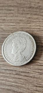 Zilveren gulden 1914 wilhelmina mooie munt, 1 gulden, Zilver, Ophalen of Verzenden, Koningin Wilhelmina