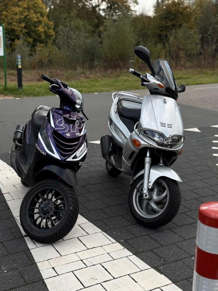 Piaggio zip 172cc malossi brom, Fietsen en Brommers, Brommeronderdelen | Scooters, Gebruikt, Piaggio, Overige typen, Ophalen