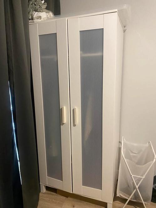 IKEA Brimnes kledingkast wit, Huis en Inrichting, Kasten | Kledingkasten, Gebruikt, 150 tot 200 cm, 100 tot 150 cm, 50 tot 75 cm