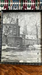 Jacob Eriks (1895-1965) Westerkerk Amsterdam stadsgezicht, Ophalen of Verzenden