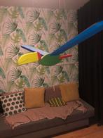 Houten trek vogel (toekan), Ophalen, Zo goed als nieuw, Duw- of Trekspeelgoed