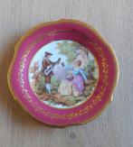 Antiek Porseleinen Bordje Limoges, Antiek en Kunst, Ophalen of Verzenden