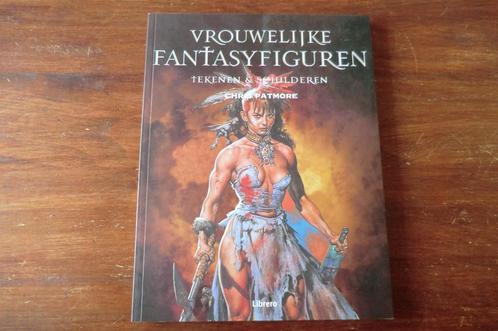 boek - Vrouwelijke fantasyfiguren tekenen en schilderen, Boeken, Hobby en Vrije tijd, Zo goed als nieuw, Tekenen en Schilderen