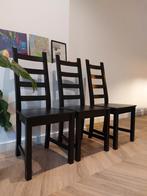 Dining chairs IKEA, Ophalen, Gebruikt, Drie, Zwart
