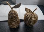 Vintage , koperen appel en peer.., Huis en Inrichting, Woonaccessoires | Overige, Ophalen of Verzenden, Gebruikt