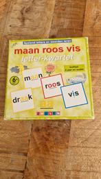 Maan roos vis letter kwartet, Ophalen of Verzenden, Zo goed als nieuw