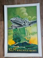 KLM Herdruk Poster uit 1994, Ophalen of Verzenden, Zo goed als nieuw, A1 t/m A3