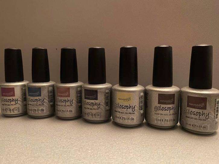 Grote partij Gelosophy gellak nagellak - 1300 stuks, Sieraden, Tassen en Uiterlijk, Uiterlijk | Cosmetica en Make-up, Nieuw, Make-up