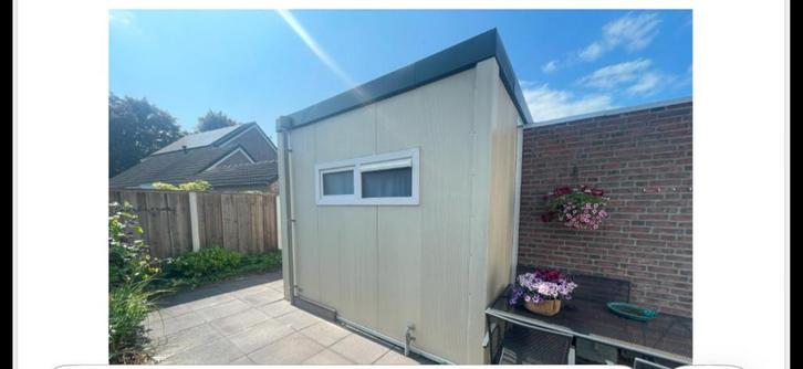 Zorgunit/ zorgkamer, per direct beschikbaar., Tuin en Terras, Tuinhuizen, Gebruikt, Overige typen, Overige materialen, 3 ramen of meer