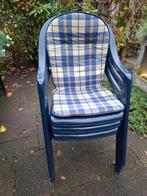 Tuin/campingstoelen, Tuin en Terras, Tuinstoelen, Ophalen, Gebruikt, Kunststof, Stapelbaar