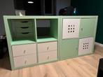 Ikea Kallax - Mint Groen - 2 Delen, Ophalen, Kunststof, Gebruikt, 150 tot 200 cm