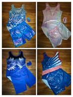 Diverse turnpakjes met broekjes maat 140 nu 12,50 per setje, Kindermaat 122 t/m 140, Ophalen of Verzenden, Nieuw, Turnpak(je)