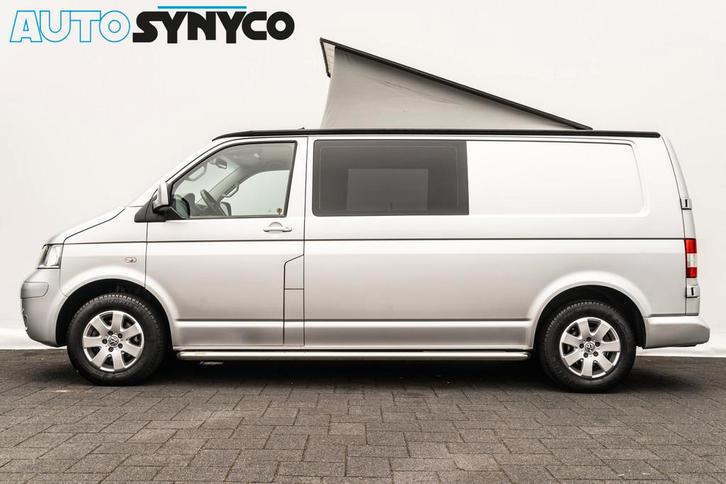 Volkswagen Transporter Camper T5 lang 2.5 TDi 175 Pk DSG | H, Caravans en Kamperen, Campers, Bedrijf, tot en met 2, Buscamper of Camperbus