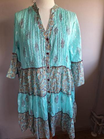 Nieuwe boho/ibiza stretch tuniek print van Boho, maat L/XL beschikbaar voor biedingen