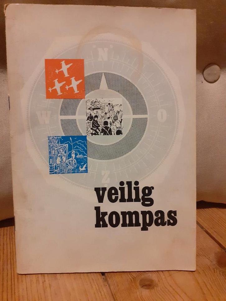 Veilig kompas Defensie jaren “60 ., Verzamelen, Militaria | Algemeen, Landmacht, Boek of Tijdschrift, Nederland, Ophalen of Verzenden