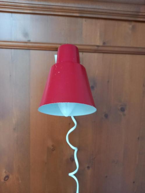 Retro wandlamp je van metaal, jaren '70., Huis en Inrichting, Lampen | Wandlampen, Gebruikt, Metaal, Ophalen of Verzenden