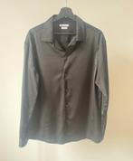 Zara regular fit silk shirt black maat S, Ophalen of Verzenden, Zo goed als nieuw, Zwart, Zara Man