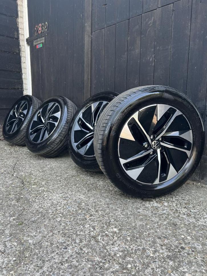 5x112 originele Volkswagen ID4 hamar velgen 19” zomer set, Auto-onderdelen, Banden en Velgen, Banden en Velgen, Zomerbanden, 19 inch