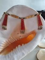 DLH DEPOSE COLLIER 1970, Ophalen of Verzenden, Zo goed als nieuw, Rood, Overige materialen