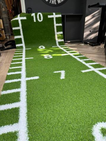 kunstgrasmat/Sprint track 10, 11 x 1,5 meter fitness/gym beschikbaar voor biedingen