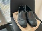 Elegante zwarte Ecco instappers, Ophalen of Verzenden, Zo goed als nieuw, Instappers, Zwart