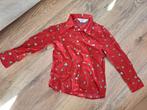 Kerstblouse H&M - Maat 116 & 128, Kinderen en Baby's, Kinderkleding | Maat 92, Ophalen of Verzenden, Jongen, Overhemd of Blouse