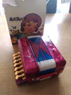 Vintage speelgoed accordeon, Muziek en Instrumenten, Accordeons, Overige merken, Gebruikt, Overige formaten, Toetsaccordeon