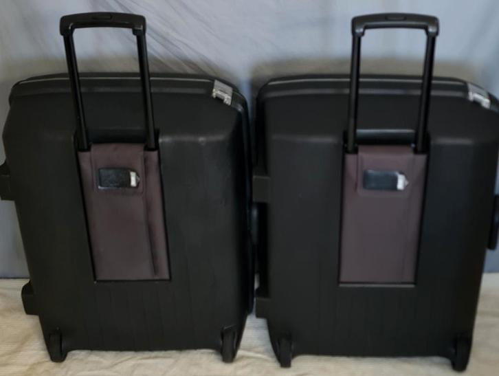 4 Samsonite Amerikaanse toerist grote koffers Cijfer slot, Sieraden, Tassen en Uiterlijk, Koffers, Zo goed als nieuw, Hard kunststof